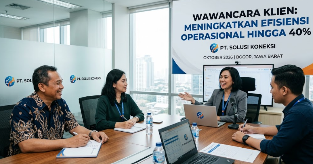 Wawancara dengan Klien: Meningkatkan Efisiensi Operasional Hingga 40%